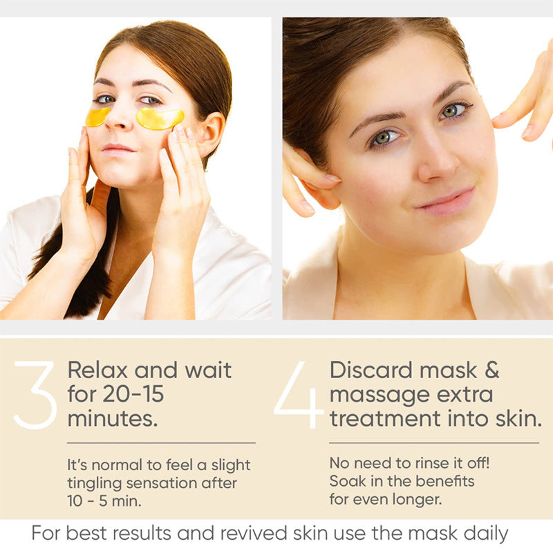 24K Gold Eye Patches – Eye Bag Removal & Wrinkle Lifting Treatment