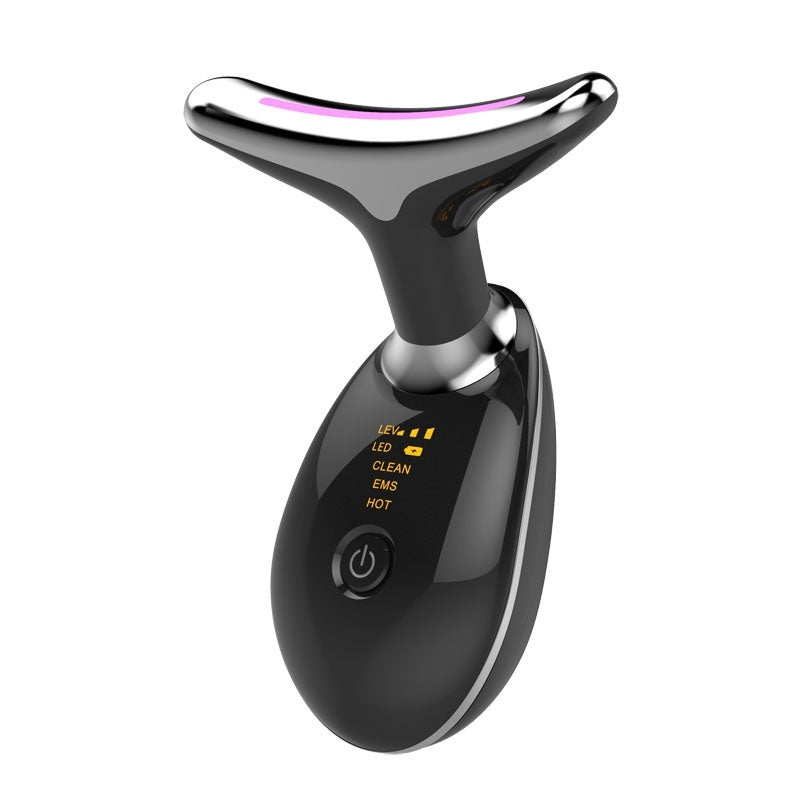 Neck Firming & Wrinkle Remover Device – LED Light Therapy Massager