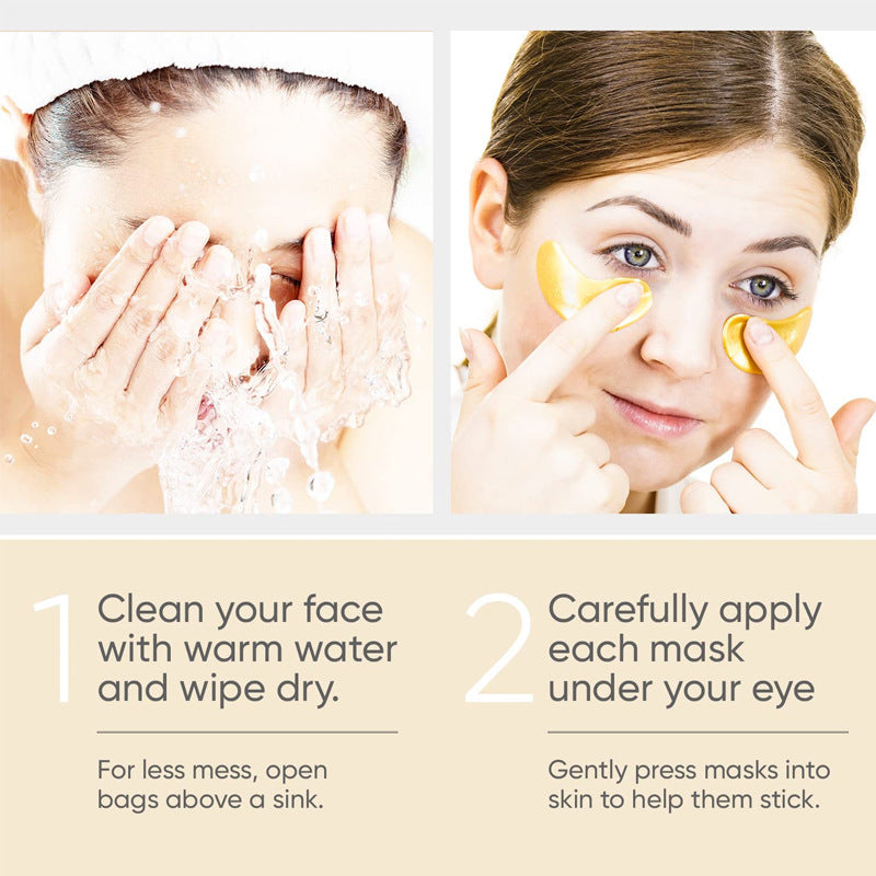 24K Gold Eye Patches – Eye Bag Removal & Wrinkle Lifting Treatment