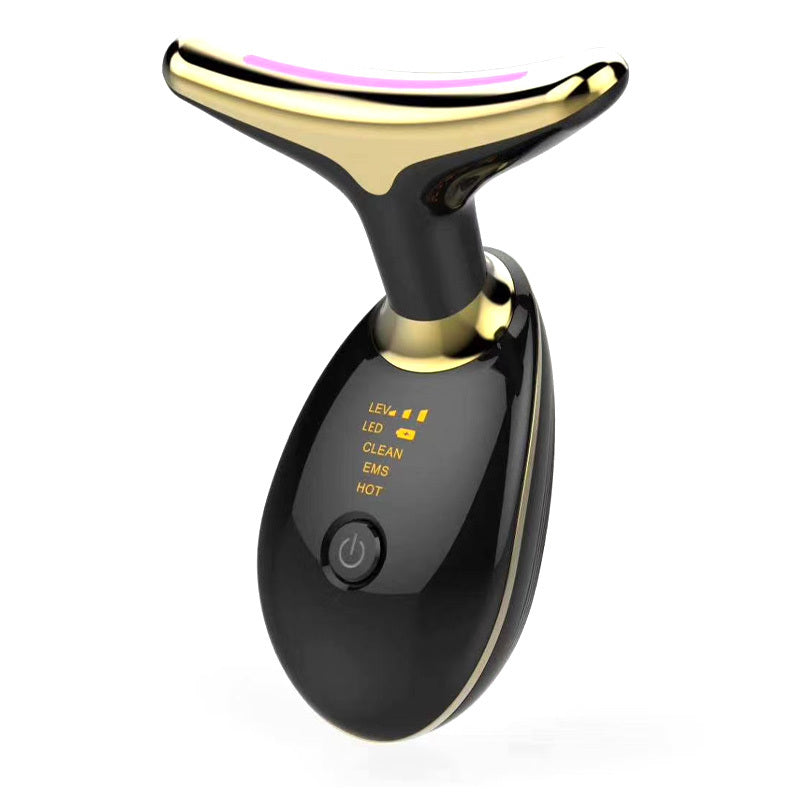 Neck Firming & Wrinkle Remover Device – LED Light Therapy Massager